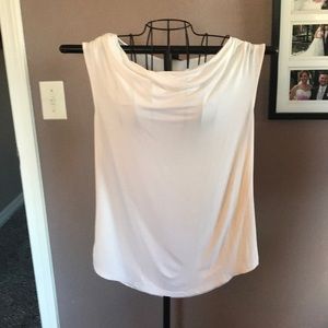White Boatneck Blouse